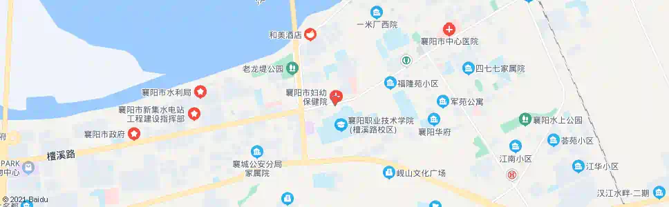 襄阳长虹桥南_公交站地图_襄阳公交_妙搜公交查询2025