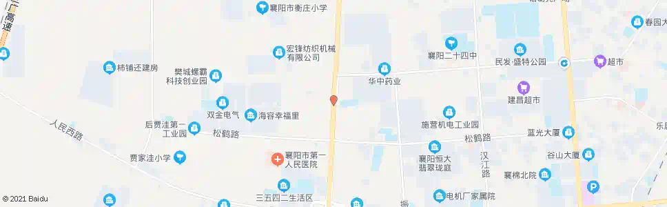 襄阳卧龙大道春圆西路口_公交站地图_襄阳公交_妙搜公交查询2025