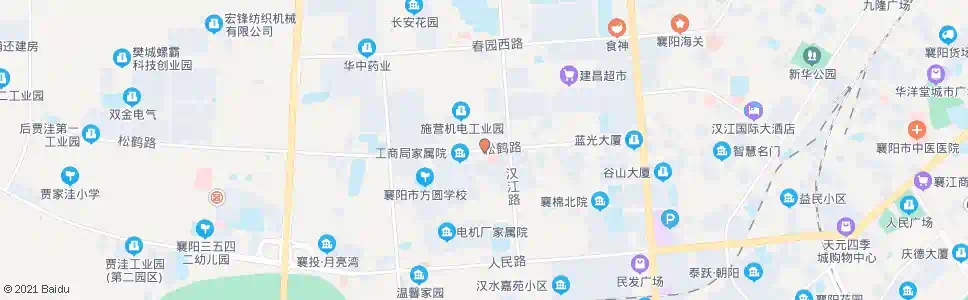 襄阳松鹤路中(三六四医院)_公交站地图_襄阳公交_妙搜公交查询2025