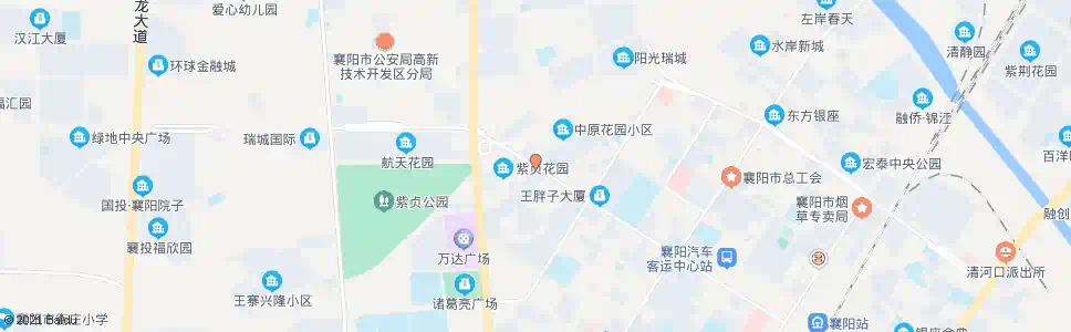 襄阳紫贞小区(地税局)_公交站地图_襄阳公交_妙搜公交查询2025