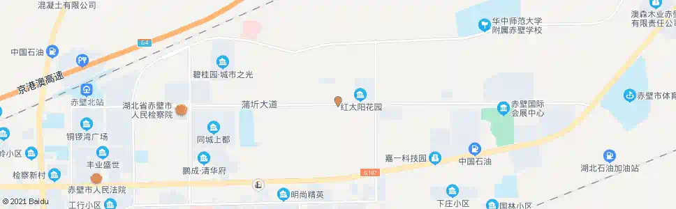 咸宁生态新区_公交站地图_咸宁公交_妙搜公交查询2025