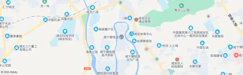咸宁咸宁碧桂园_公交站地图_咸宁公交_妙搜公交查询2025