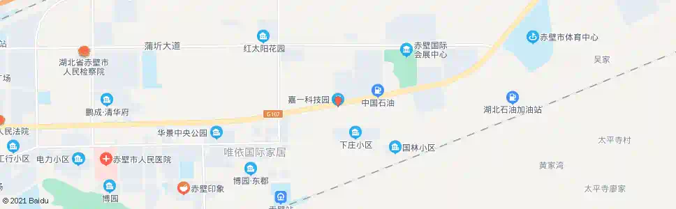咸宁汪家堡_公交站地图_咸宁公交_妙搜公交查询2025
