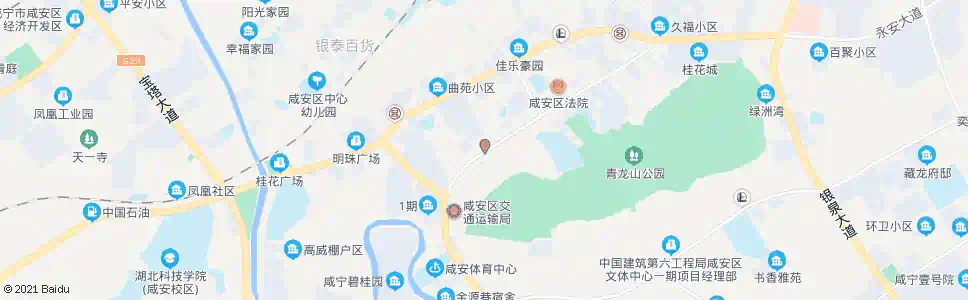咸宁区运管所_公交站地图_咸宁公交_妙搜公交查询2025