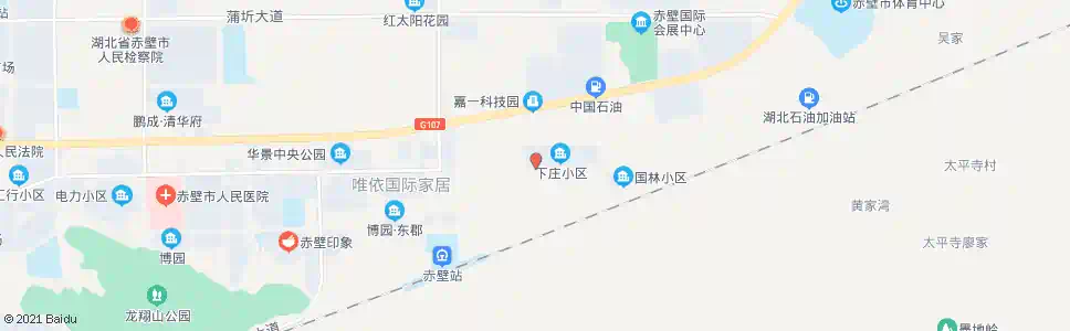 咸宁下庄小区_公交站地图_咸宁公交_妙搜公交查询2025