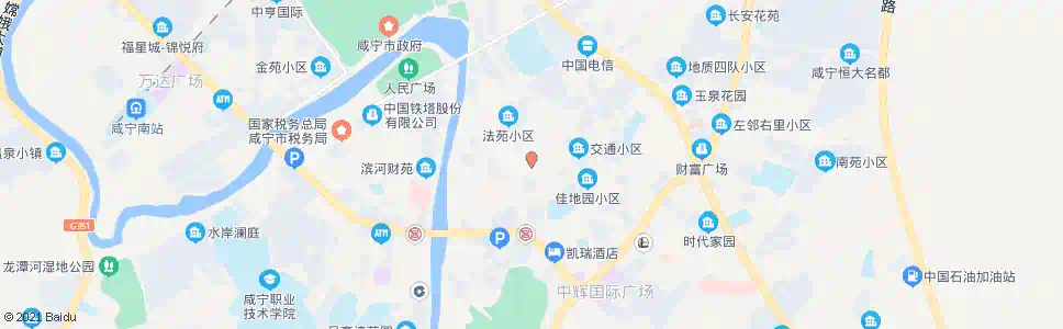 咸宁希望巷_公交站地图_咸宁公交_妙搜公交查询2025