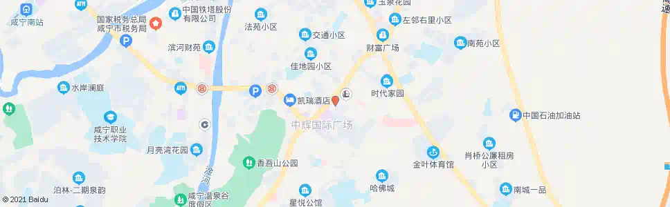 咸宁中百仓储_公交站地图_咸宁公交_妙搜公交查询2025