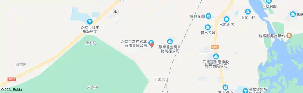 咸宁龙祥公司_公交站地图_咸宁公交_妙搜公交查询2025