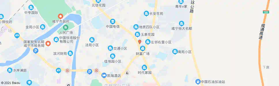 咸宁岔路口妇幼保健院_公交站地图_咸宁公交_妙搜公交查询2025