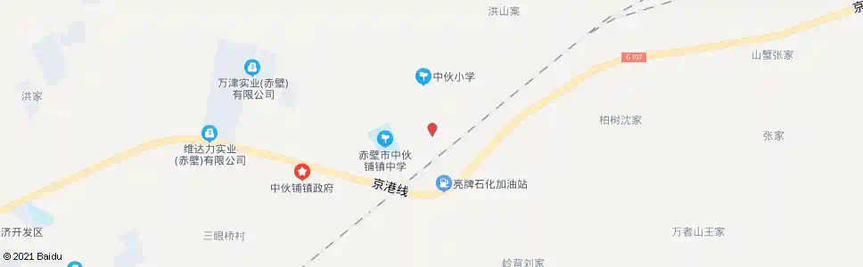 咸宁中伙卫生院_公交站地图_咸宁公交_妙搜公交查询2025