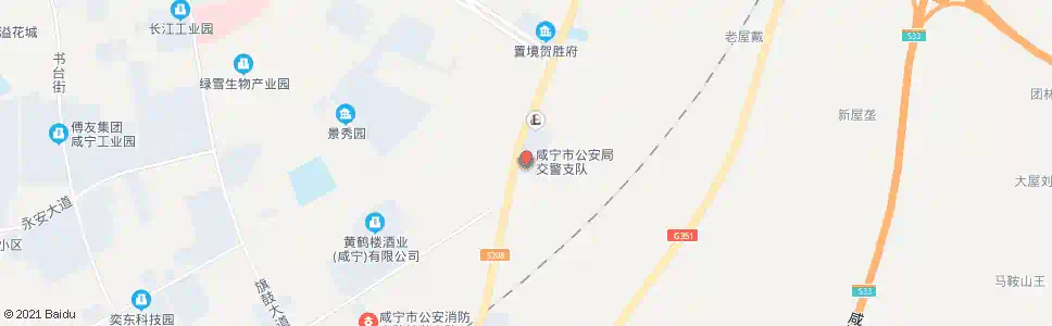 咸宁市交警支队_公交站地图_咸宁公交_妙搜公交查询2025