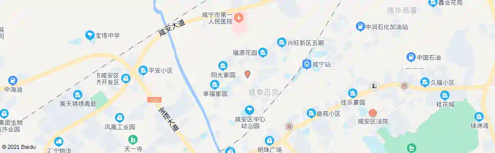 咸宁宏大市场_公交站地图_咸宁公交_妙搜公交查询2025