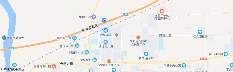 咸宁新领地_公交站地图_咸宁公交_妙搜公交查询2025