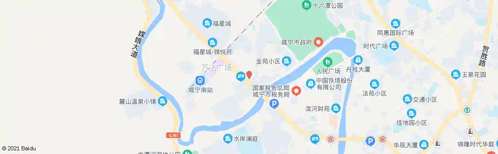 咸宁石油公司_公交站地图_咸宁公交_妙搜公交查询2025