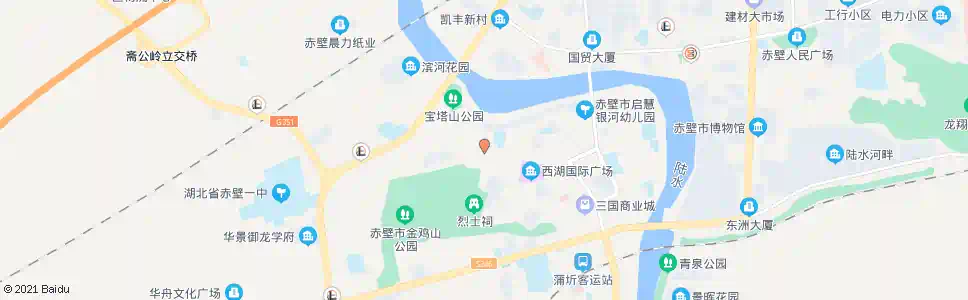 咸宁党校_公交站地图_咸宁公交_妙搜公交查询2025
