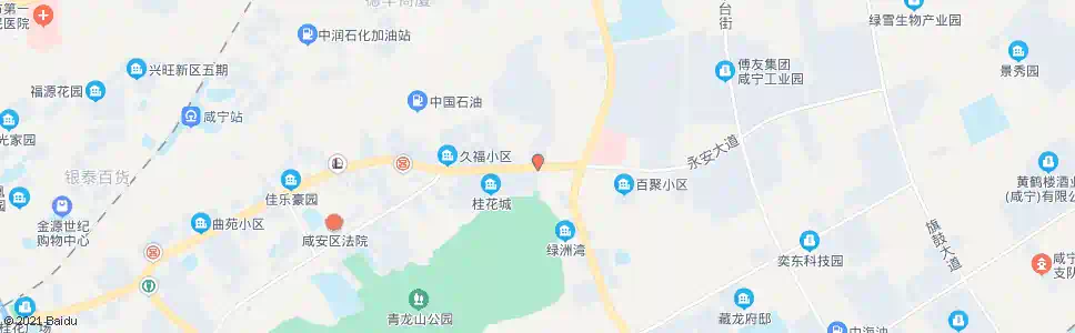 咸宁区公安局_公交站地图_咸宁公交_妙搜公交查询2025