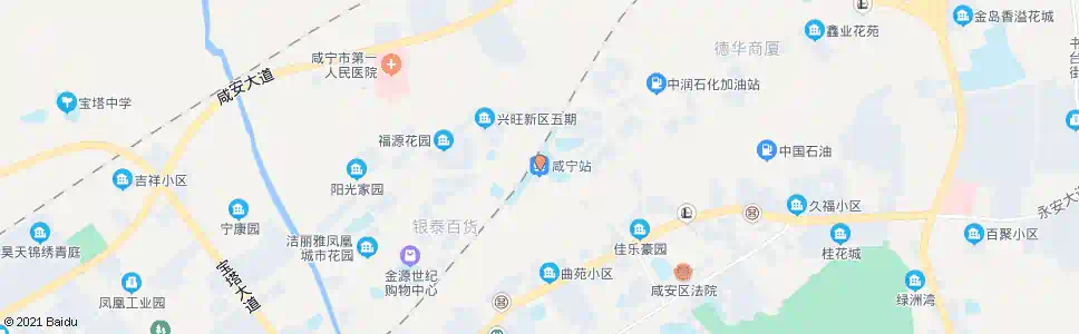 咸宁火车站(老公路段)_公交站地图_咸宁公交_妙搜公交查询2025