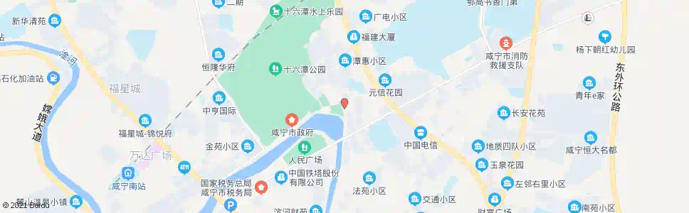 咸宁市建委宿舍_公交站地图_咸宁公交_妙搜公交查询2025