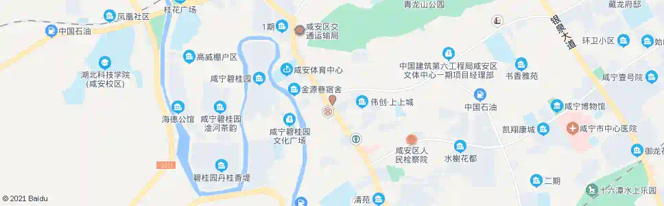咸宁交警大收_公交站地图_咸宁公交_妙搜公交查询2025