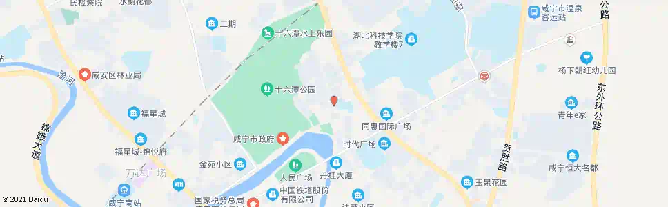咸宁源泉花园_公交站地图_咸宁公交_妙搜公交查询2025