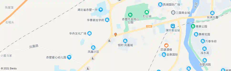 咸宁鹏城美丽嘉苑_公交站地图_咸宁公交_妙搜公交查询2025
