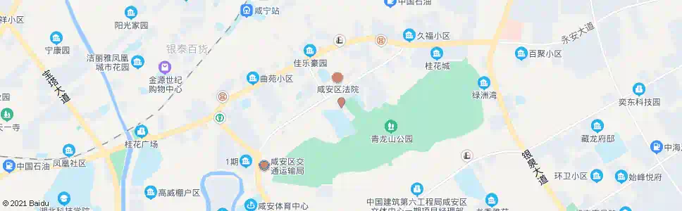 咸宁龙苑君天下_公交站地图_咸宁公交_妙搜公交查询2025
