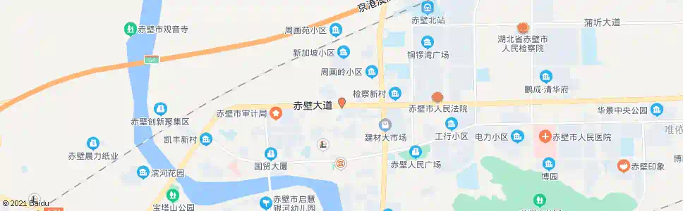 咸宁赤马港供电所_公交站地图_咸宁公交_妙搜公交查询2025