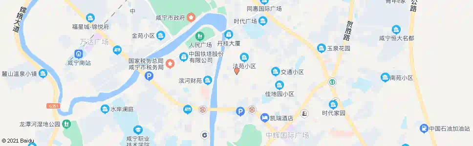 咸宁桂花西路_公交站地图_咸宁公交_妙搜公交查询2025