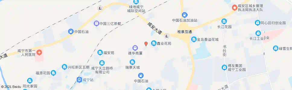 咸宁胡余湾_公交站地图_咸宁公交_妙搜公交查询2025