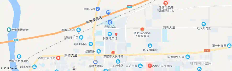 咸宁雍景新城_公交站地图_咸宁公交_妙搜公交查询2025