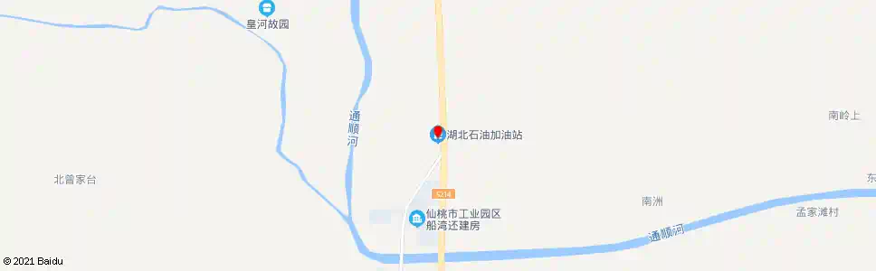 仙桃城西加油站南_公交站地图_仙桃公交_妙搜公交查询2025