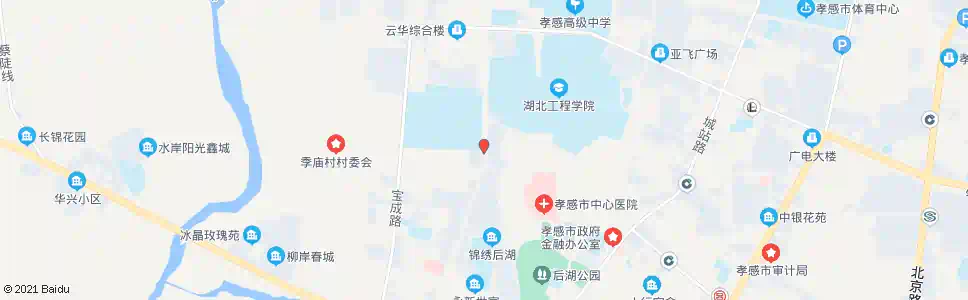 孝感同大公寓_公交站地图_孝感公交_妙搜公交查询2025