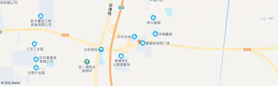 孝感李巷村_公交站地图_孝感公交_妙搜公交查询2025