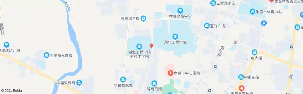 孝感航空路_公交站地图_孝感公交_妙搜公交查询2025