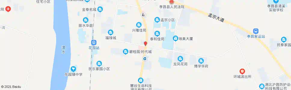孝感县一医院_公交站地图_孝感公交_妙搜公交查询2025
