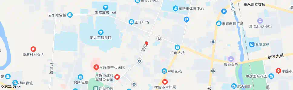 孝感中百仓储_公交站地图_孝感公交_妙搜公交查询2025