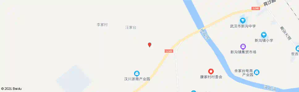 孝感涢口大队河新二村_公交站地图_孝感公交_妙搜公交查询2025