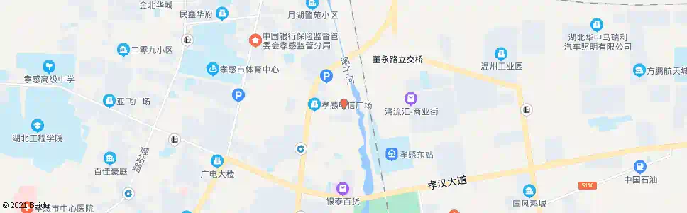 孝感天仙路口_公交站地图_孝感公交_妙搜公交查询2025