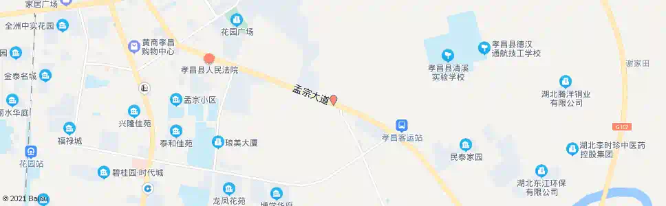 孝感军山_公交站地图_孝感公交_妙搜公交查询2025