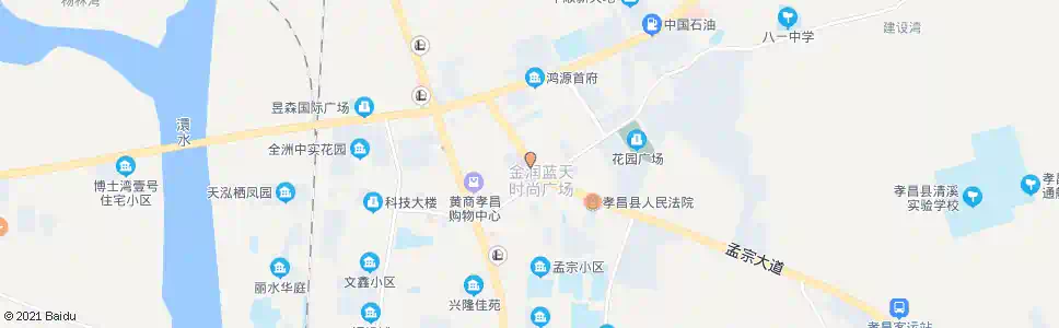 孝感建设路_公交站地图_孝感公交_妙搜公交查询2025