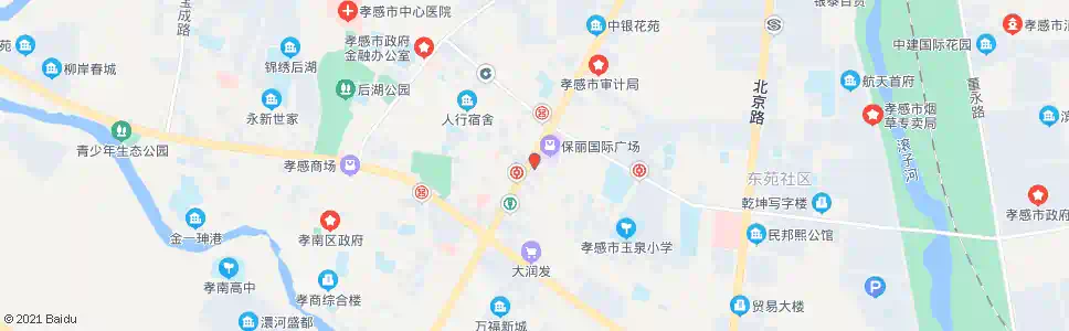 孝感商业大楼_公交站地图_孝感公交_妙搜公交查询2025