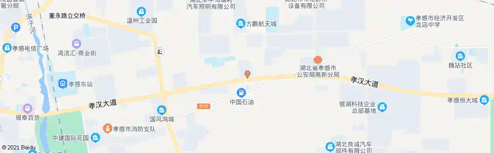 孝感通晟物流_公交站地图_孝感公交_妙搜公交查询2025
