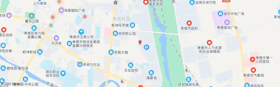 孝感熊咀社区_公交站地图_孝感公交_妙搜公交查询2025