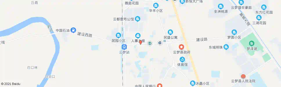 孝感县医院_公交站地图_孝感公交_妙搜公交查询2025