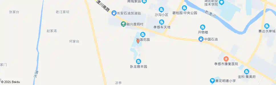 孝感孝感师范_公交站地图_孝感公交_妙搜公交查询2025