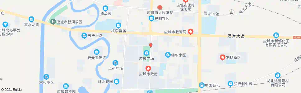 孝感月圆小区_公交站地图_孝感公交_妙搜公交查询2025