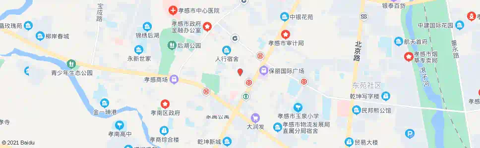 孝感惠民医院_公交站地图_孝感公交_妙搜公交查询2025