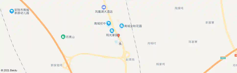 孝感刘庙_公交站地图_孝感公交_妙搜公交查询2025