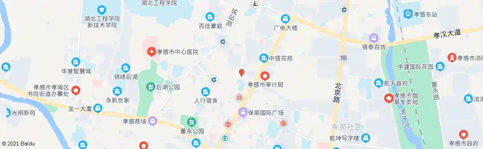 孝感付冲街口_公交站地图_孝感公交_妙搜公交查询2025