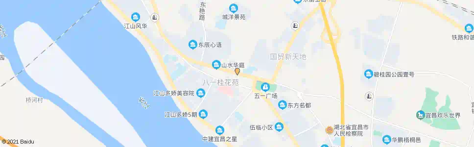 宜昌十五中站_公交站地图_宜昌公交_妙搜公交查询2025